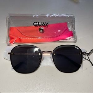 NWT quay australia jezabell rimless sunglasses